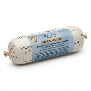 Kiełbasa dla psa z jagnięciną 650 g NOWE OPAKOWANIE